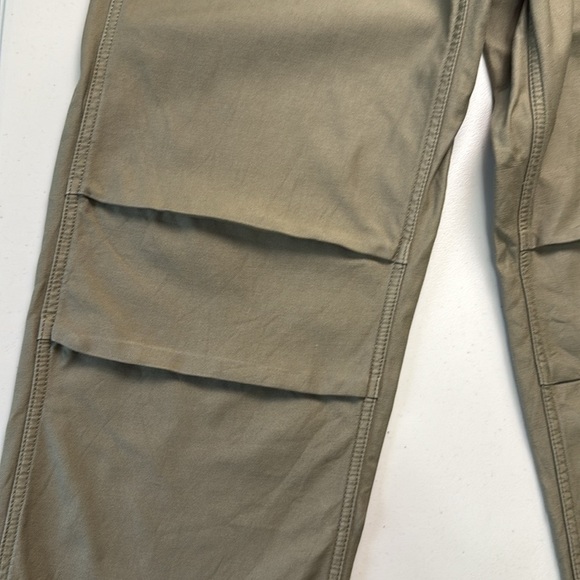 Aritzia TNA KHAKI Cache Cargo Pant Relaxed Mid-rise Parachute Pants - Picture 8 of 16